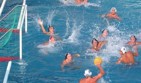 Water polo (illustration)