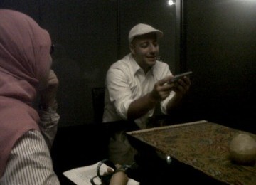 Maher Zain during the exclusive interview with Republika on Monday.