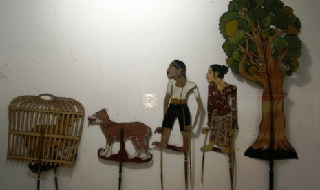 Wayang Kancil yang hampir punah. 