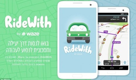 Waze Rider mudahkan pengguna Carpool dapatkan tumpangan. 