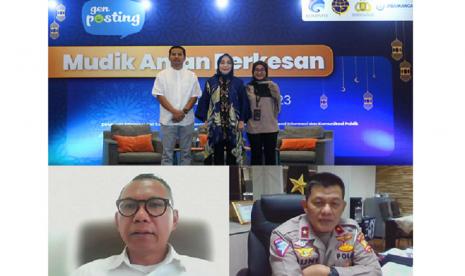 webinar GenPosting (Generasi Positive Thinking) bertemakan Mudik Aman Berkesan yang dihelat Direktorat Informasi dan Komunikasi Perekonomian dan Maritim, Ditjen Informasi dan Komunikasi Publik, Kementerian Komunikasi dan Informatika (Kominfo).