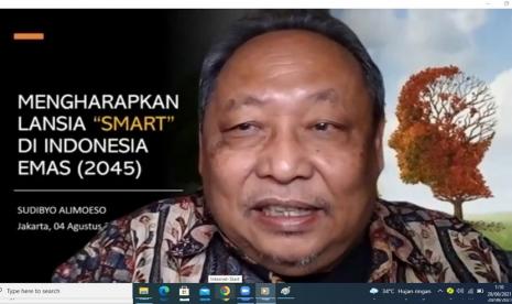 Webinar Lansia Sehat Lansia Tangguh: Mencegah dan Menangani Demensia, Sabtu (8/28).