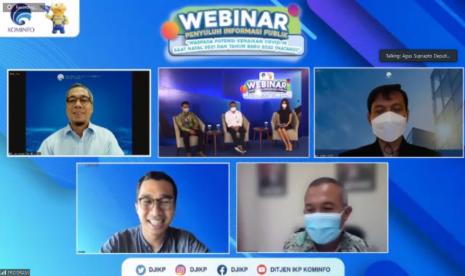 Webinar Penyuluh Informasi Publik (PIP) dengan tema 