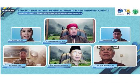 Webinar Strategi dan Inovasi Pembelajaran pada Masa Pandemi Covid-19.