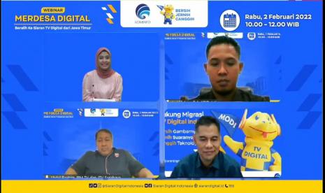 Webinar yang bertajuk, 