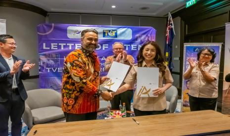 Western Australia Technical Vocational Education Training (WATVET) dalam kegiatan ini menggandeng Institut Amithya dalam Letter of Intent (LOI). 