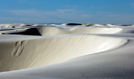 White sand