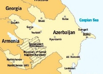 Wilayah Azerbaijan berbatasan dengan Iran