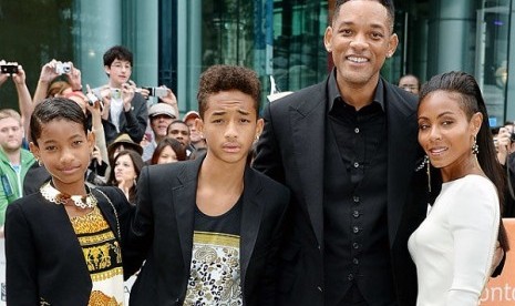 Will Smith dan keluarga