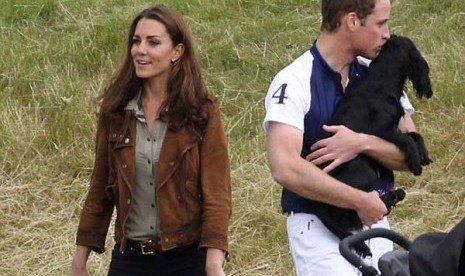 William, Kate, dan Lupo