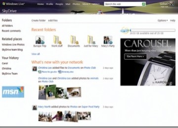 Windows Live Skydrive
