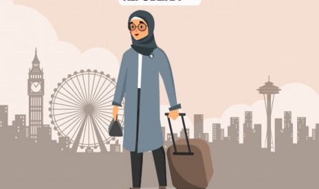 Wisata halal (ilustrasi). Keberadaan wisata ramah Muslim dinilai diperlukan.