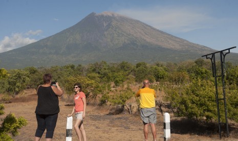 Gunung Agung (ilustrasi).