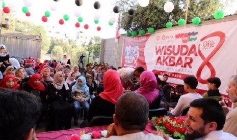 Wisuda Akbar 8 di Gaza, Palestina.