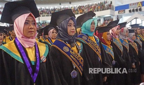 Wisuda ke-85 Universitas Muhammadiyah Malang (UMM) di UMM Dome.