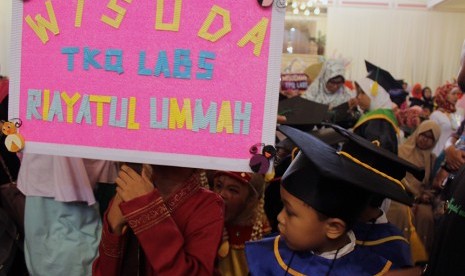 Wisuda LPGDM Riayatul Ummah di Balai Sudirman, Jakarta, Rabu (24/5).