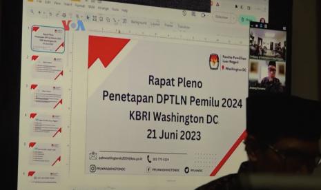 WNI di Amerika Serikat bersiap menyambut Pemilu 2024. Di ibu kota AS, jumlah calon pemilih yang mendaftar menurun.