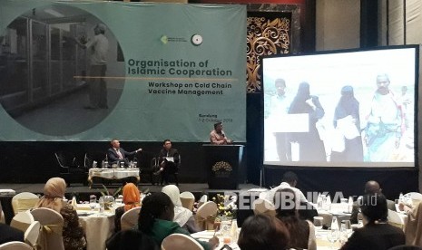 Workshop Cold Chain Management System yang digelar Kemenkes RI bersama Bio Farma, di Hotel Trans Luxury, Kota Bandung, Selasa (1/10). Kegiatan untuk negara-negara yang tergabung