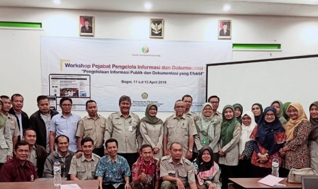 Workshop pengelolaan informasi publik oleh Kementan