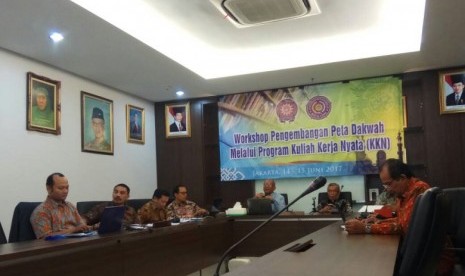 workshop Pengembangkan Peta Dakwah Melalui Program Kuliah Kerja Nyata. 