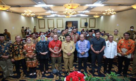 Workshop Posisi dan Kewenangan Wakil Kepala Daerah dalam Sistem Pemerintahan Otonomi Daerah di Golden Boutique Hotel, Jakarta, Selasa (25/10/2022).