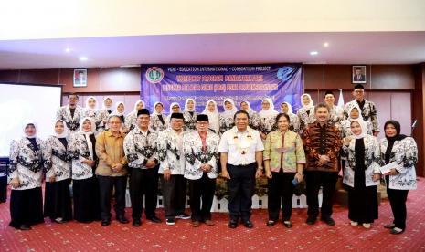 Workshop Program Mandatory PGRI dan Lingkar Belajar Guru (LBG) PGRI Provinsi Banten, Selasa (26/7/2022).