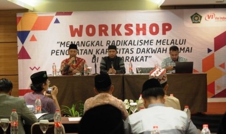 Workshop radikalisme oleh Kemenag, Sumedang 7-8 Juli.