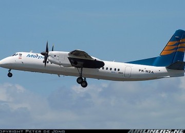 Xian MA-60 yang digunakan Merpati Nusantara Airlines