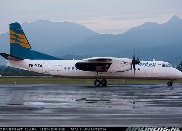 Xian MA-60 yang digunakan Merpati Nusantara Airlines