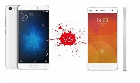 Xiaomi Mi 4 and Mi 5