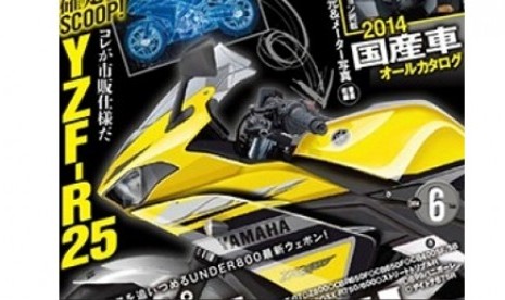 Yamaha R25 berkelir kuning?