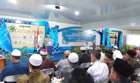 Yayasan Askar Kauny (YAK) menggelar pelatihan manajemen masjid dan program penggalangan dana masjid di IIB Darmajaya, Kota Bandar Lampung pada Sabtu (26/1).