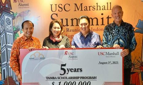 Yayasan Mochamad Thohir menandatangani Nota Kesepahaman dengan Yayasan Alumni of University of Southern California Indonesia (AUSCI) untuk memberikan beasiswa TAMBA (Thohir - AUSCI - Marshall MBA) senilai 1 juta dolar AS bagi lima orang Indonesia yang berada pada jenjang pertengahan karier untuk mengambil program studi magister (S2) International Business Education and Research MBA di USC Marshall School of Business.