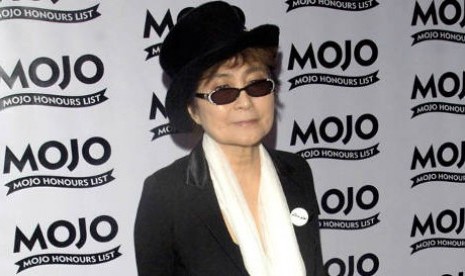 Yoko Ono, istri mendiang pentolan The Beatles John Lennon.