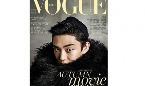 Yoo Ah In jadi cover majalah Vogue