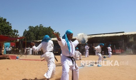 Youngmodo dan Karate Indobatt-03 Tampil di Acara United Nation Day