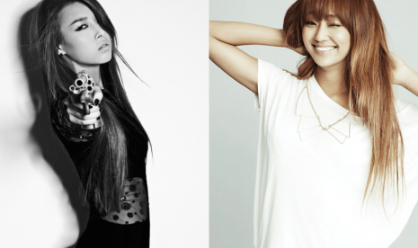 Yubin 'Wonder Girls' dan Hyorin 'SISTAR'