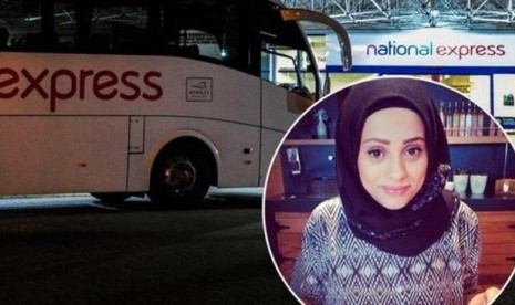 Yusra Ahmed dan bus National Express