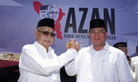 Zaini Abdullah dan Nasaruddin siap maju pada Pemilihan Gubernur Aceh 2017.