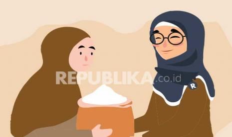   Zakat Fitrah (ILustrasi)