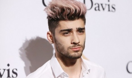 Zayn Malik dengan rambut barunya.