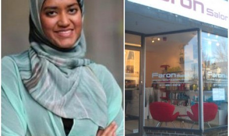 Zaynah Qutubuddin, Muslim asal Boston dan salon khusus Muslimah, Faron Salon