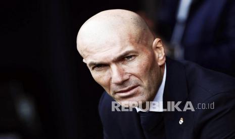 Zinedine Zidane, mantan pelatih Rea Madrid akan menyaksikan Los Blancos di final Liga Champions melawan Liverpool.