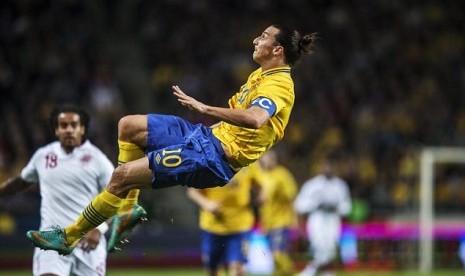 Zlatan Ibrahimovic.