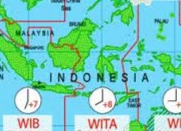 Zona Waktu di Indonesia