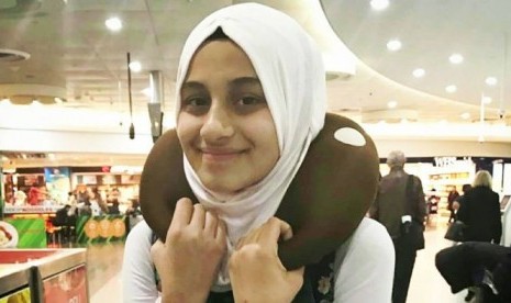 Zynab Al Harbiya (12), remaja dari Melbourne yang dikabarkan terbunuh dalam serangan teroris ISIS di sebuah toko es krim di Baghdad.