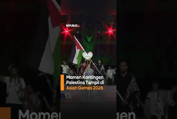Momen Kontingen Palestina Tampil di Asian Games 2026