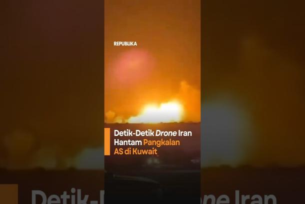 DetikDetik Drone Iran Hantam Pangkalan AS di Kuwait