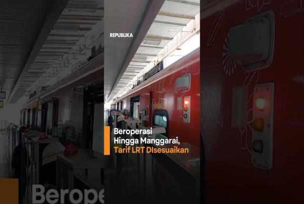 LRT Jakarta Fase 1B Segera Beroperasi Tarif Baru Sedang Dikaji