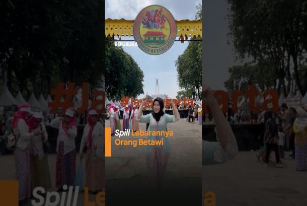 Meriahnya Lebaran Betawi 2026 Pertama Kali di Lapangan Banteng